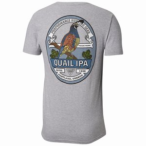 Columbia PHG Quail IPA Graphic Tee Skjorta Herr Grå (VOMWD1623)